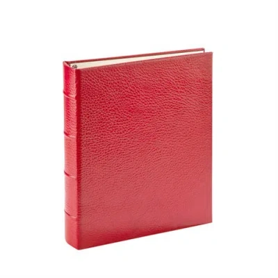 Graphic Image Medium 3-ring Clear Pocket Album In Red