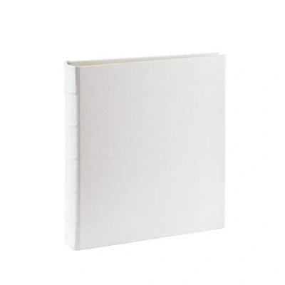 Graphic Image Medium 3-ring Clear Pocket Album In White