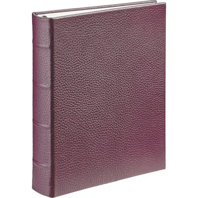 Graphic Image Medium 4-ring Clear Pocket Album In Purple