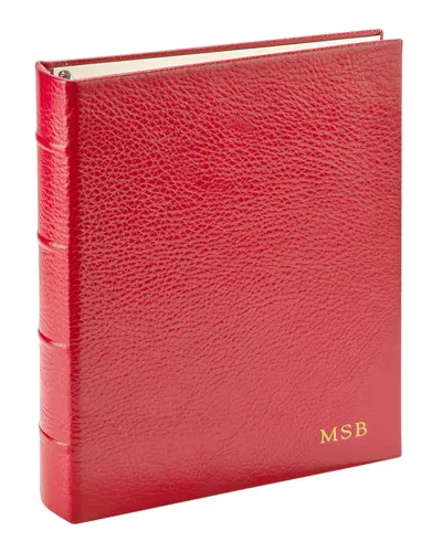 Graphic Image Medium Clear Pocket Photo Album In Red