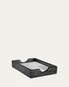 Graphic Image Memo Tray In Black