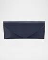 Graphic Image Men's Leather Eyeglass Holder In Navy