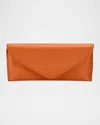 Graphic Image Men's Leather Eyeglass Holder In Orange