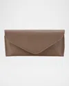 Graphic Image Men's Leather Eyeglass Holder In Taupe
