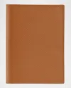 Graphic Image Men's Leather Passport Wallet In Brown