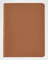 Graphic Image Men's Leather Refillable Journal In Brown