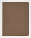 Graphic Image Men's Leather Refillable Journal In Brown
