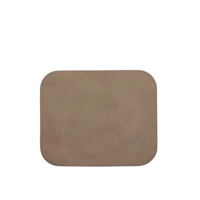 Graphic Image Mouse Pad, Leather, In Black,taupe