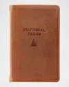 Graphic Image National Parks Leather-bound Pocket Atlas In Brown