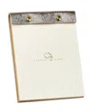 Graphic Image Notepad In Rosegold
