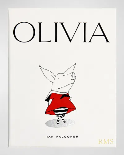 Graphic Image Olivia Book In White