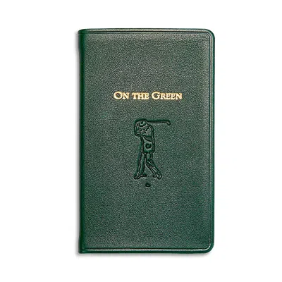 Graphic Image On The Green Golf Record Keeper
