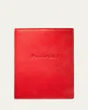 Graphic Image Passport Cover In Red