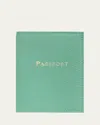 Graphic Image Passport Cover In Green
