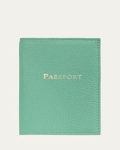 Graphic Image Passport Cover In Green