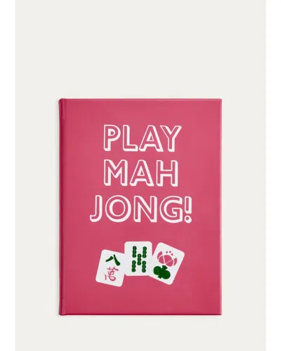 Graphic Image Play Mah Jong! An All-levels Guide To American Mahjong Leather-bound Book By Alyssa Gross In Pink