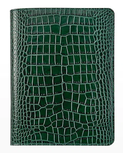 Graphic Image Refillable Journal, 9" In Green