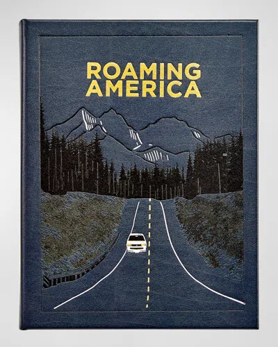 Graphic Image Roaming America Book In Blue