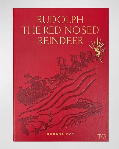 Graphic Image Rudolph The Red-nosed Reindeer Book By Robert L. May, Leather-bound Edition