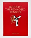 Graphic Image Rudolph The Red-nosed Reindeer Book By Robert May, Leather-bound Edition In Red