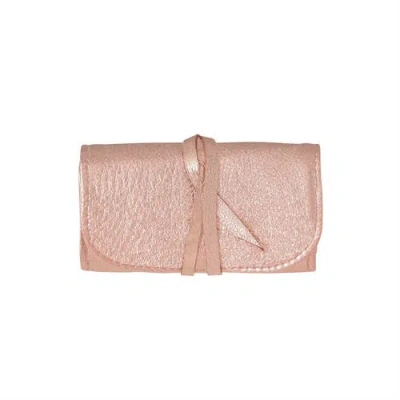 Graphic Image Small Jewelry Roll In Transparent