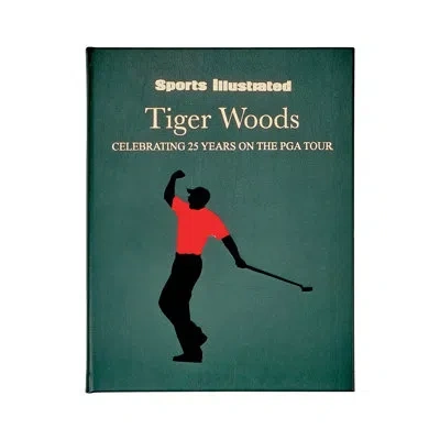 Graphic Image Sports Illustrated Tiger Woods: Celebrating 25 Years On The Pga Tour Leather Bound Book