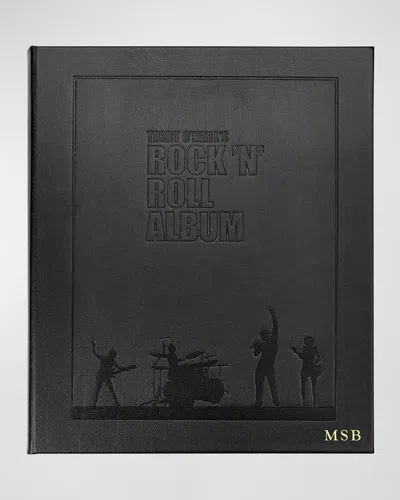 Graphic Image Terry O'neill's Rock N Roll Album - Personalized In Black