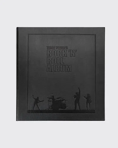 Graphic Image Terry O'neill's Rock N Roll Album Leather-bound Book In Black