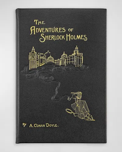Graphic Image The Adventures Of Sherlock Holmes Book In Black