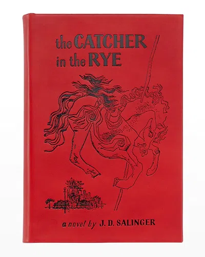 Graphic Image The Catcher In The Rye Book By J. D. Salinger In Red