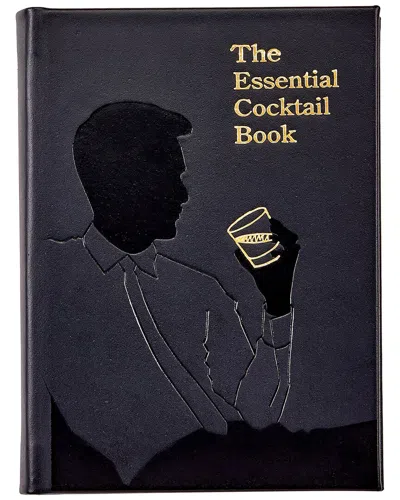 Graphic Image The Essential Cocktail Book By Megan Krigbaum In Black