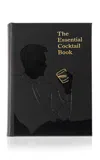 GRAPHIC IMAGE THE ESSENTIAL COCKTAIL BOOK LEATHER HARDCOVER BOOK