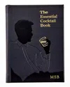 Graphic Image The Essential Cocktail Leather-bound Book In Black