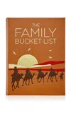 Graphic Image The Family Bucket List In Brown