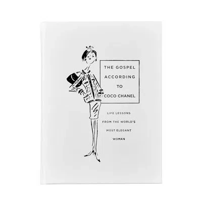 Graphic Image The Gospel According To Coco Chanel Leather Bound Book