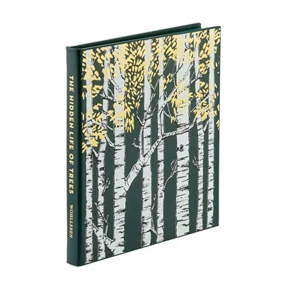 Graphic Image The Hidden Life Of Trees Leather Bound Book In Multi