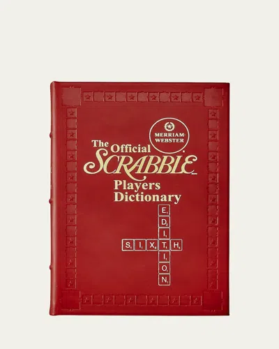 Graphic Image The Official Scrabble Players Dictionary (6th Edition) By Miriam-webster In Red