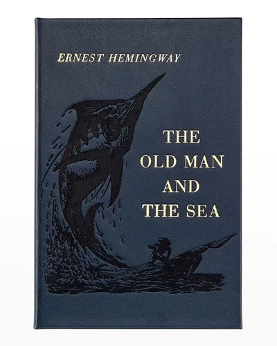 Graphic Image The Old Man And The Sea Book By Ernest Hemingway In Navy
