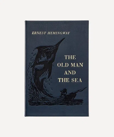 Graphic Image The Old Man And The Sea Leather Bound Book