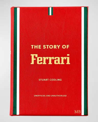 Graphic Image The Story Of Ferarri Book In Red