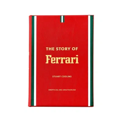 Graphic Image The Story Of Ferrari Leather Bound Book
