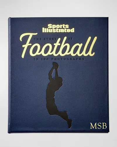 Graphic Image The Story Of Football In 100 Photographs Book By Sports Illustrated In Blue