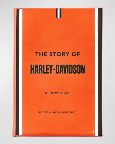Graphic Image The Story Of Harley-davidson Book In Orange