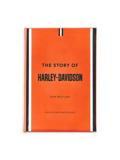 Graphic Image The Story Of Harley-davidson In Orange