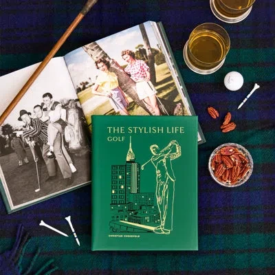 Graphic Image The Stylish Life Of Golf Leather Bound Special Edition Book In Green