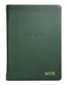 Graphic Image The Traveler's Atlas Book, Personalized In Green