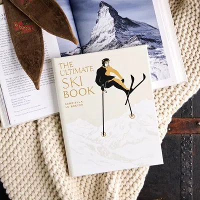 Graphic Image The Ultimate Ski Book Leather Bound Book