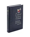 Graphic Image The United States Of Cocktails Leather Bound Book In Blue