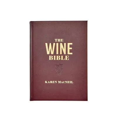 Graphic Image The Wine Bible Leather Bound Book