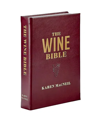 Graphic Image The Wine Bible Leather Bound Book In Burgundy